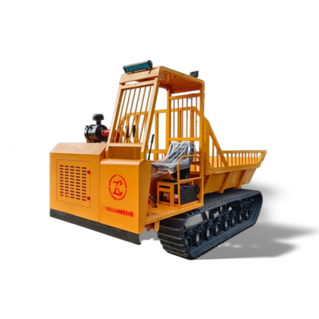 PM-3500 کرالر ډمپر مینی ډمپر ټرک د ځان بارولو ډیزل 3500 کیلو ګرامه